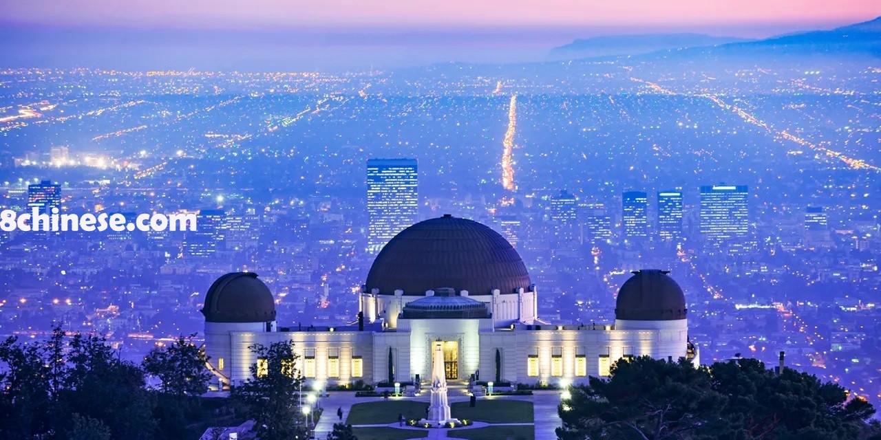 格里菲斯天文台。（Visit California网站）【visitcalifornia.com/experience/griffith-observatory/】