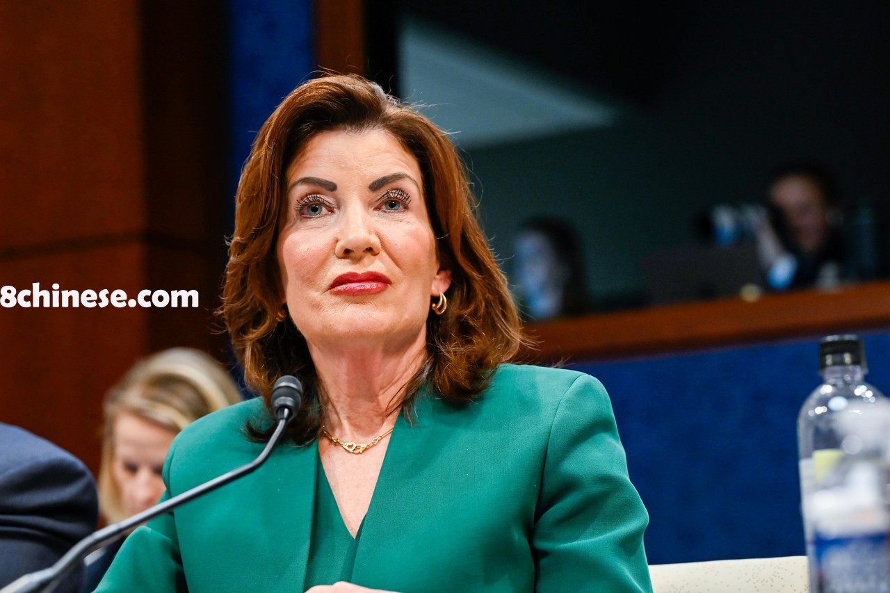 2025年纽约州府百大影响力榜，纽约州长霍楚(Kathy Hochul)排名第一。(取自州长办公室)