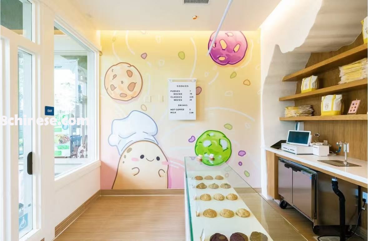 手工饼干品牌Batch 22开首家实体店。（图源Batch 22 instagram）
