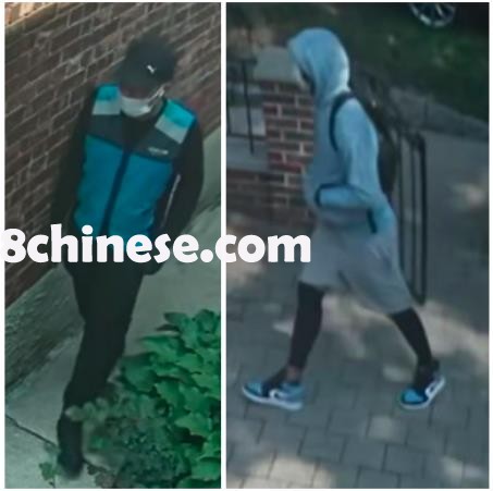 市警公布两名嫌疑人照片，呼吁公众提供线索。(市警局提供)