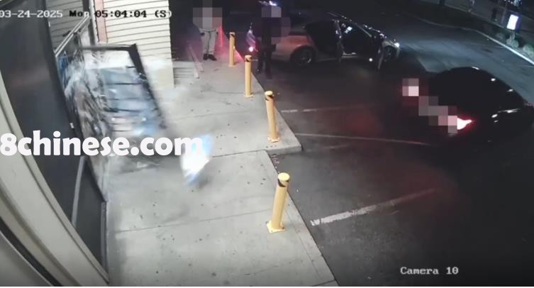 警方提供的犯罪画面。（圣荷西警方提供）