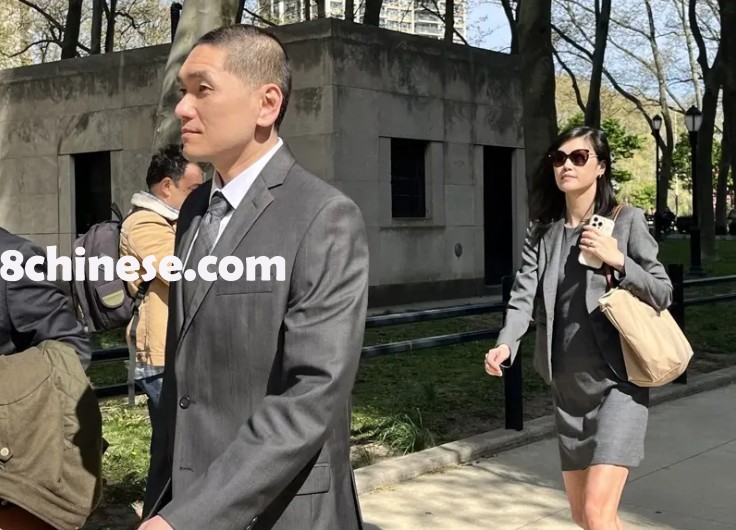 孙雯和胡骁被指控在新冠疫情期间利用PPE合同收取数百万元回扣。(本报档案照)