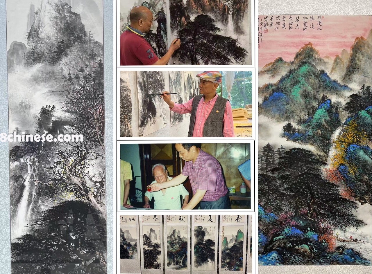 黄鹤峰的作品。(萃云轩提供)