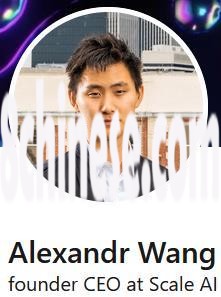 Scale AI 前执行长汪滔 （Alexandr Wang) 将成为Meta的首席人工智慧长 。(取自LinkedIn)