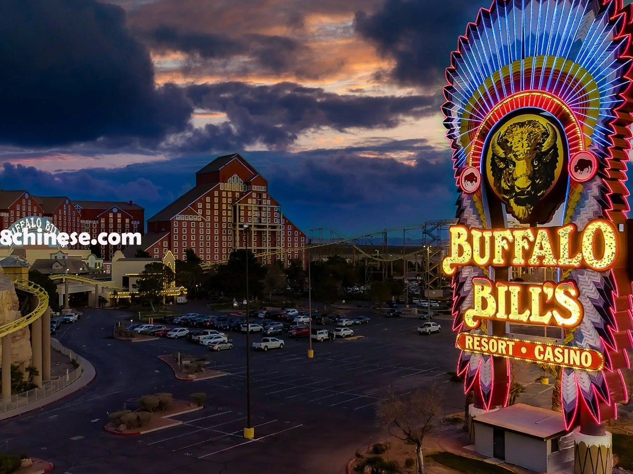 Buffalo Bill's Resort and Casino近景。（取自primmvalleyresorts.com）